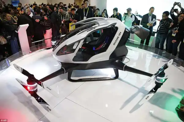 See The World’s First ‘Autonomous Aerial Vehicle’ For Transporting People (Photos)
